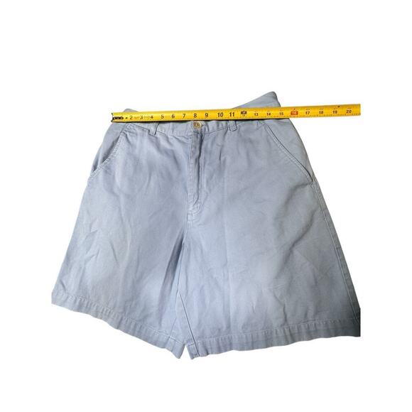 Lauren Ralph Lauren Women’s Chino Shorts Size 8 Light Blue 100% Cotton - Picture 4 of 7